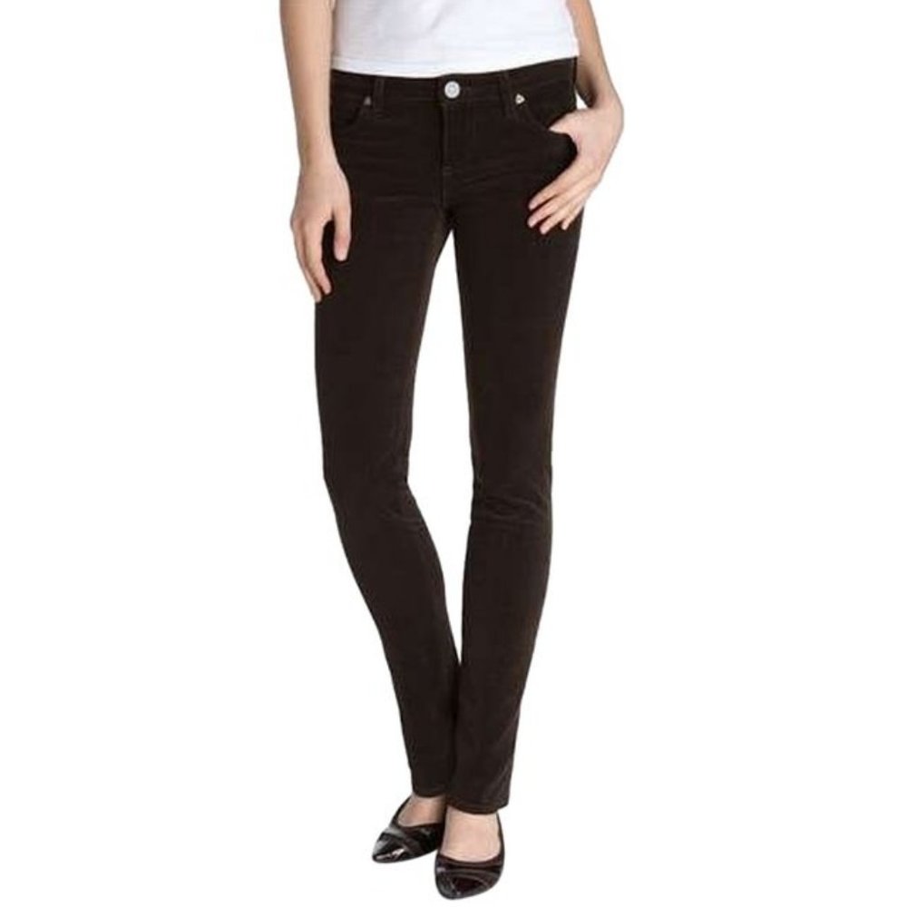 J Crew Chocolate Skinny Cords